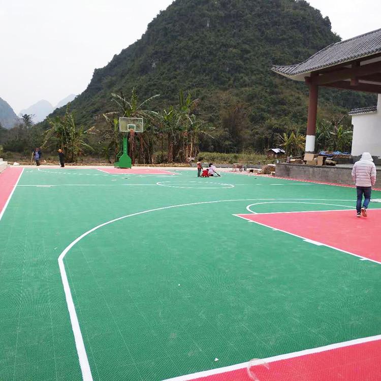 学校羽毛球馆硅pu球场施工价格 羽毛球场塑胶跑道施工建设 恒扬 地面工程施工
