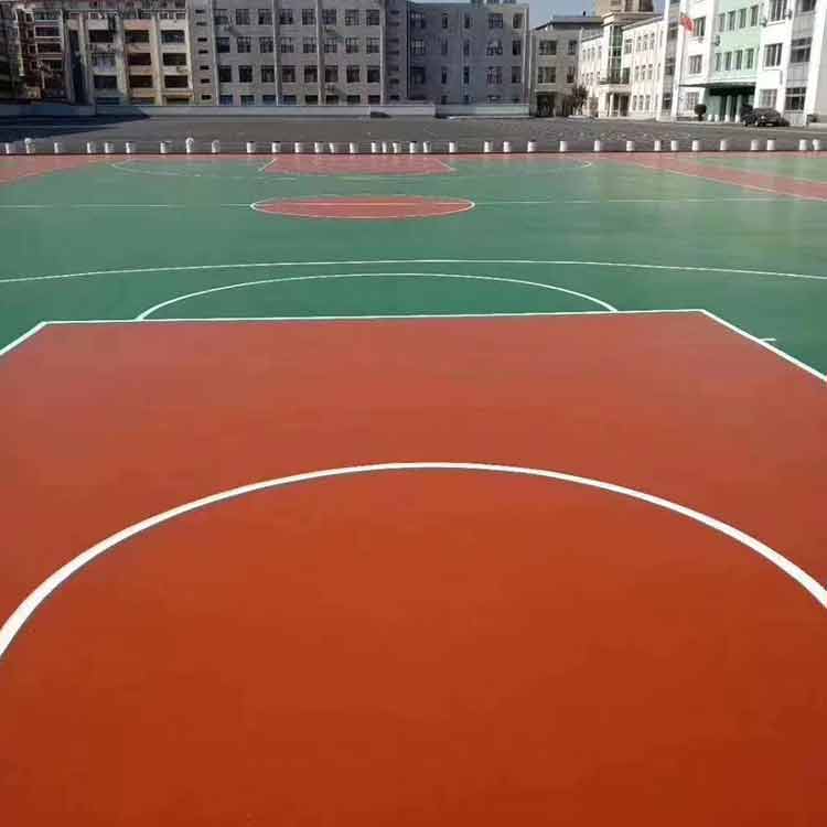 硅pu地运动跑道价格 硅PU羽毛球场建设 恒扬 一体化施工