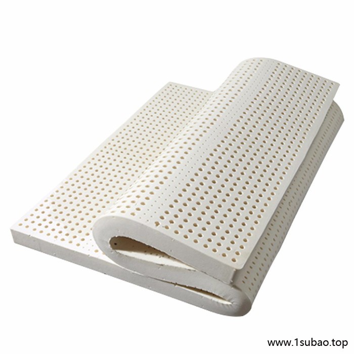 泰国 天然乳胶床垫 片材乳胶垫 ，七区平板乳胶床垫可定制