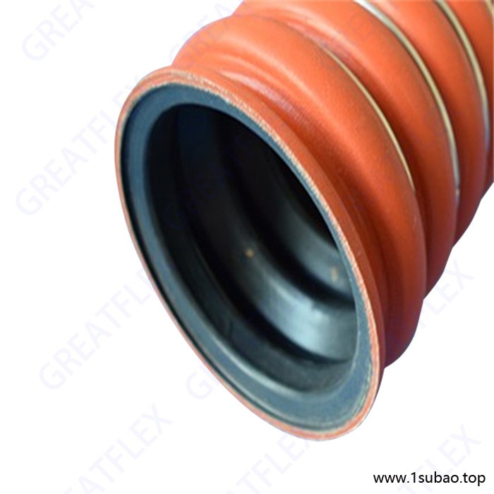 GREATFLEX 红色 CAC30 氟硅胶 发动机软管 厂家 耐油汽车软管