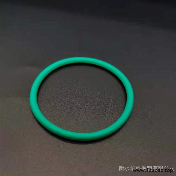 绿色氟胶O圈  密封圈   防水防漏耐用硅胶密封圈 华科  生产厂家