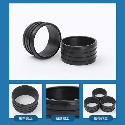 健身器材配件60×50中空变径套圆管套塑料配件