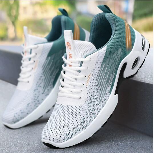 鞋子男秋季新款外贸男鞋sneakers网面透气运动鞋时尚休闲跑步鞋