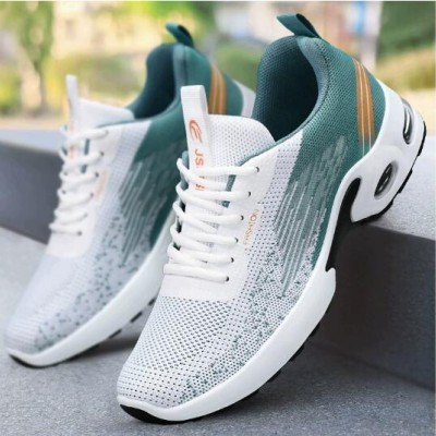 鞋子男秋季新款外贸男鞋sneakers网面透气运动鞋时尚休闲跑步鞋