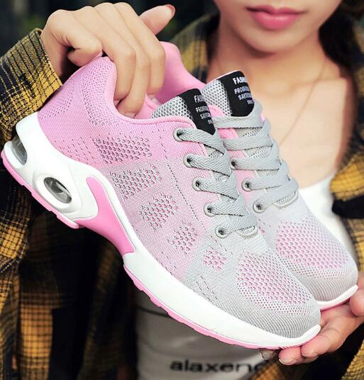 跨境鞋子女秋季新款外贸女鞋大码跑步鞋气垫鞋shoes休闲运动鞋女