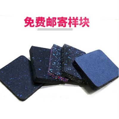 健身房橡胶地垫力量区健身地垫哑铃杠铃减震防砸地胶健身地垫