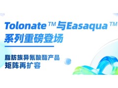 万华化学：脂肪族异氰酸酯产品矩阵再扩容，Tolonate™与Easaqua™系列重磅登场